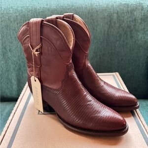 NIB Tecovas “The Casey” Lizard Leather Boots